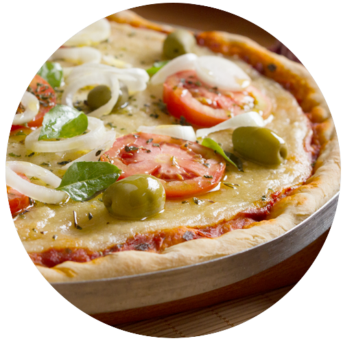 Pizza de Abobrinha com Massa integral - Picture of Super Pizza Pan